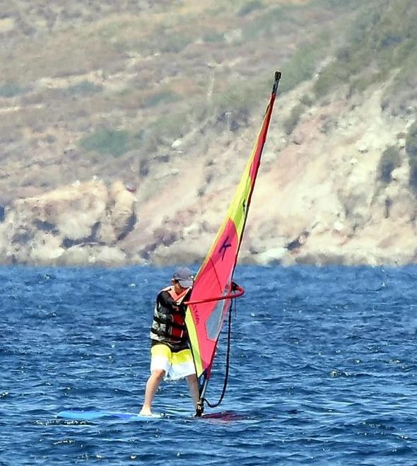 Görmek için jet-skiye bindiler! Milyarder Türkiye'de...