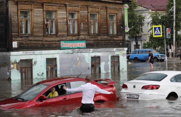 Dünya Kupası oynanırken Novgorod...