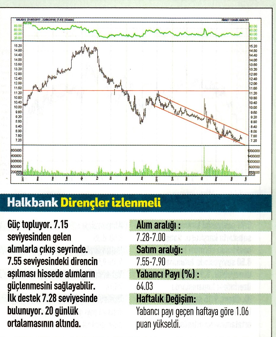 17 hisselik teknik analiz