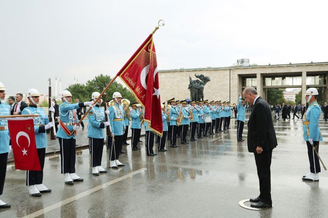 İşte yeni sisteme geçiş törenlerinden renkli kareler...