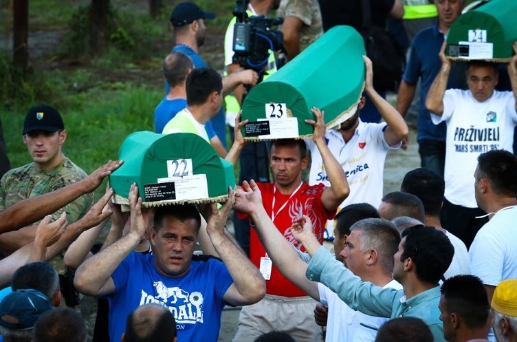 Srebrenitsa soykırımının 23. yıl dönümü 