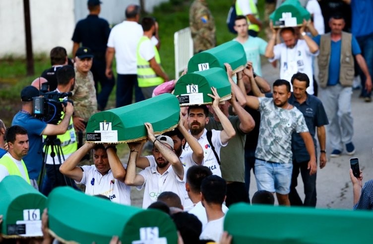 Srebrenitsa soykırımının 23. yıl dönümü 