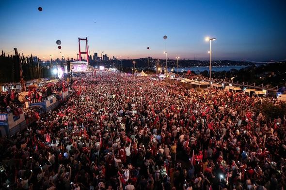 15 Temmuz Şehitler Köprüsü'nde tarihi anlar