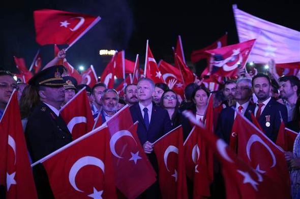 15 Temmuz'un ikinci yıldönümünde milyonlar kenetlendi