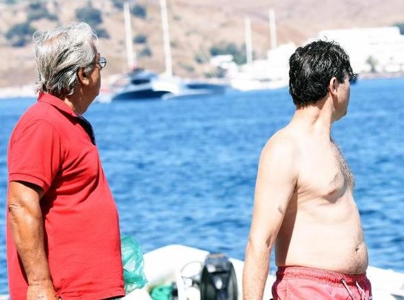 Süper lüks yat Bodrum'a demir attı