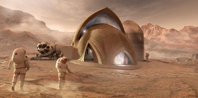 NASA tanıttı... İşte Mars'a yapılacak konutlar!