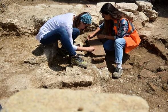 İşte Haydarpaşa'dan çıkan tarihi kalıntılar