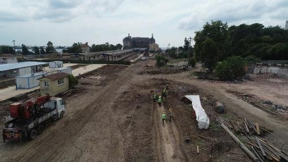 İşte Haydarpaşa'dan çıkan tarihi kalıntılar