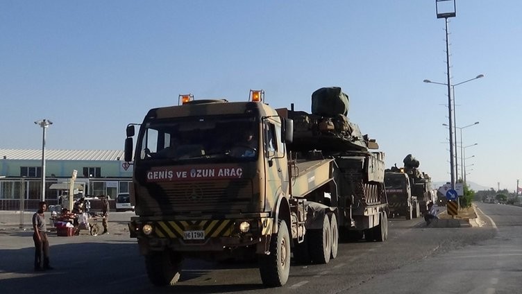 TSK'dan Suriye sınırına yoğun askeri sevkiyat!