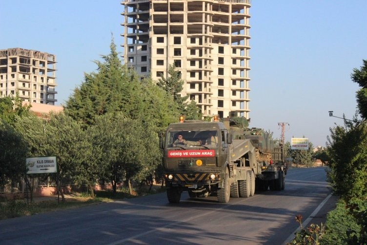 TSK'dan Suriye sınırına yoğun askeri sevkiyat!