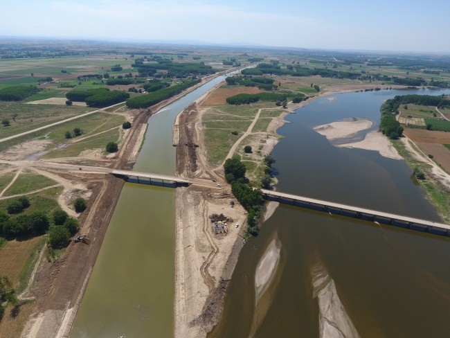 Kanal Edirne'de sona gelindi