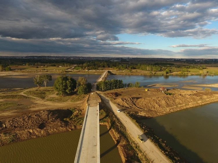 Kanal Edirne'de sona gelindi