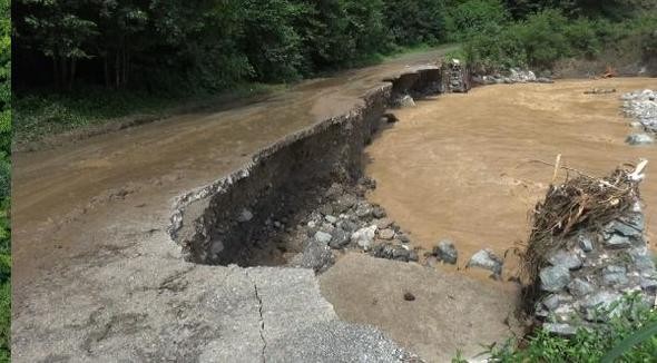 İşte selin vurduğu Rize'den son fotoğraflar