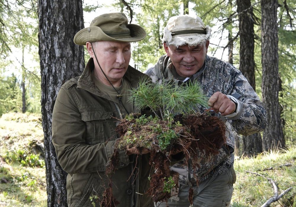 Putin'den doğayla iç içe hafta sonu tatili