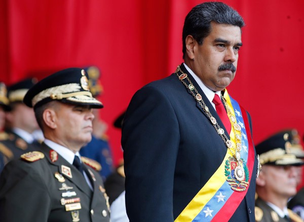 Maduro'ya suikast anı