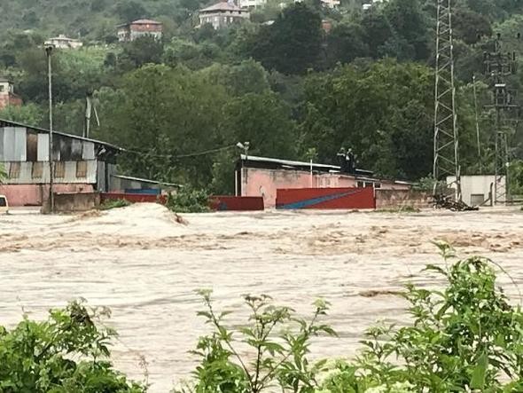 Ordu'da sel felaketi