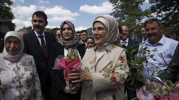 Emine Erdoğan o projeyi yerinde inceledi!