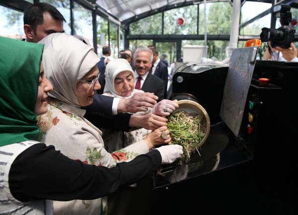 Emine Erdoğan o projeyi yerinde inceledi!