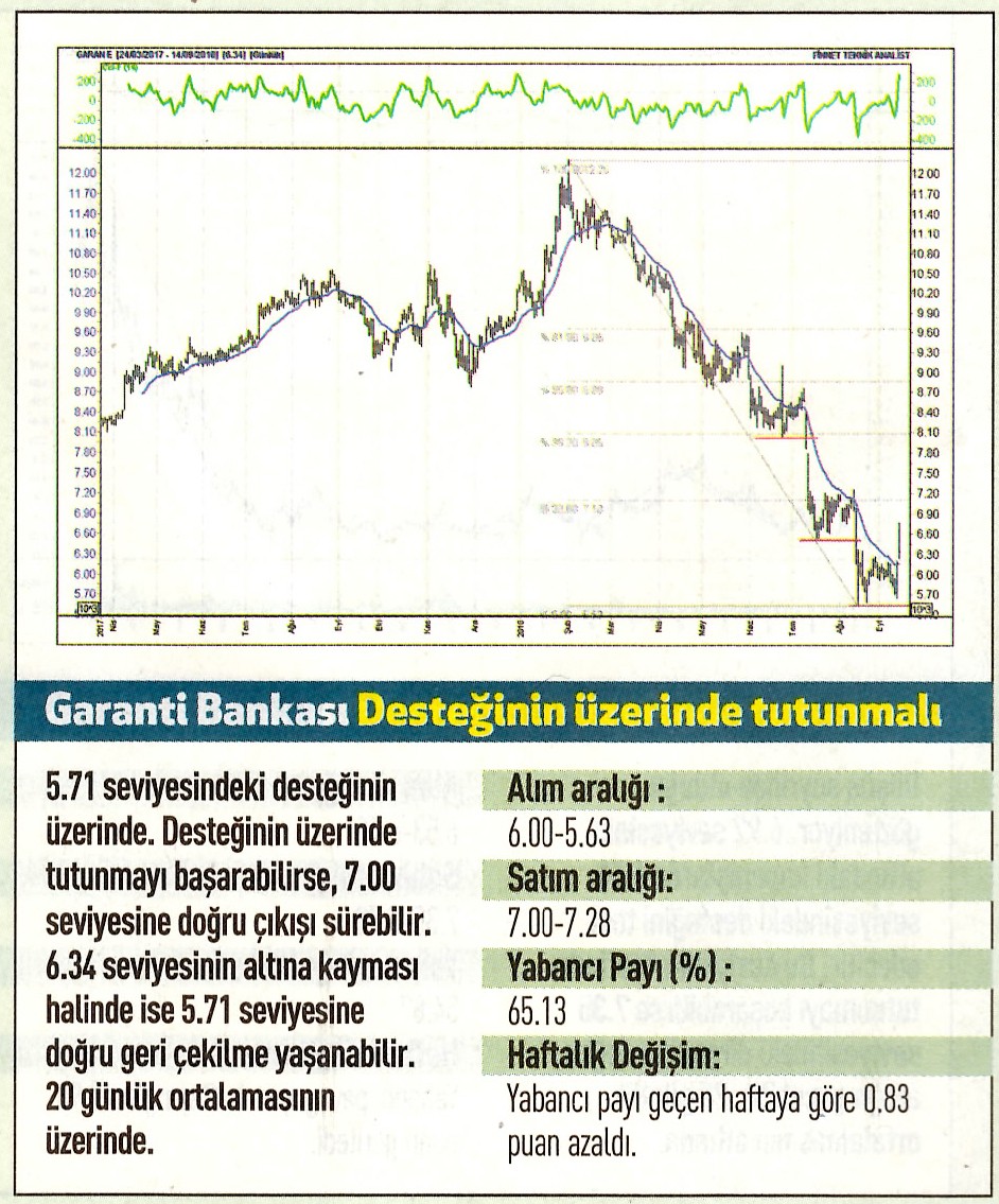 17 hisselik teknik analiz