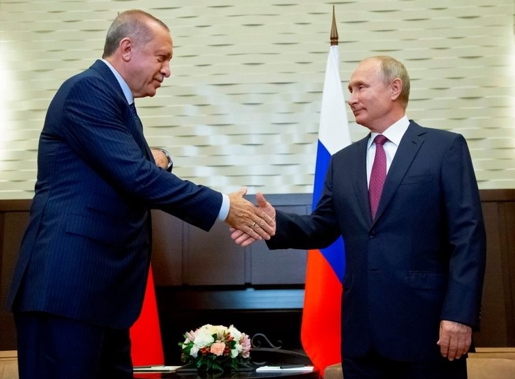 Putin, Erdoğan'ı Soçi'de böyle karşıladı 