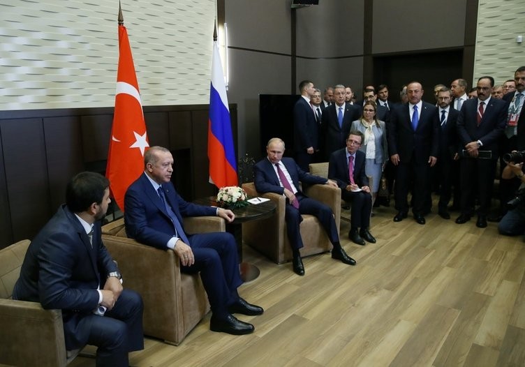 Putin, Erdoğan'ı Soçi'de böyle karşıladı 