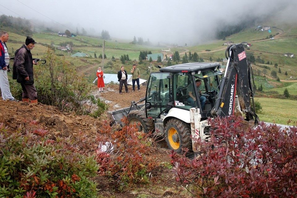 Doğu Karadeniz yaylalarında yıkım başladı