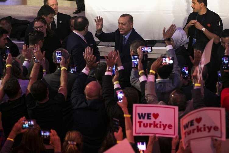 Recep Tayyip Erdoğan'a ABD'de yoğun ilgi