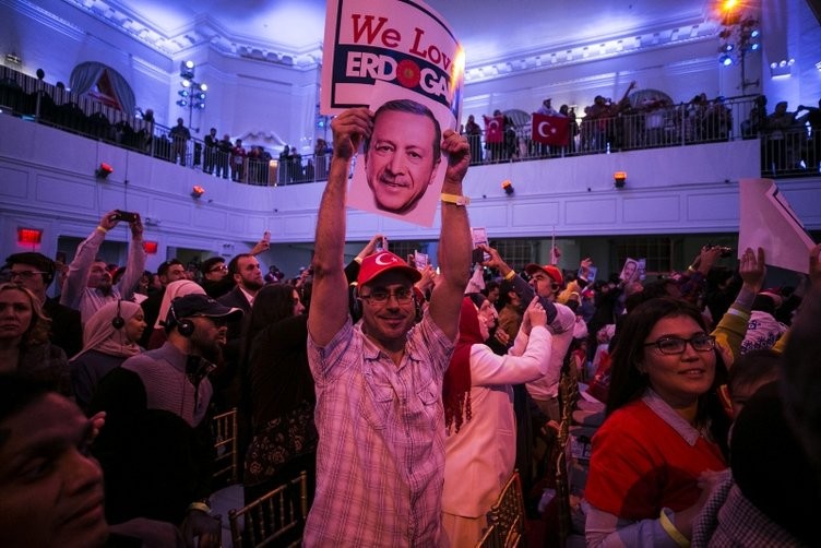 Recep Tayyip Erdoğan'a ABD'de yoğun ilgi