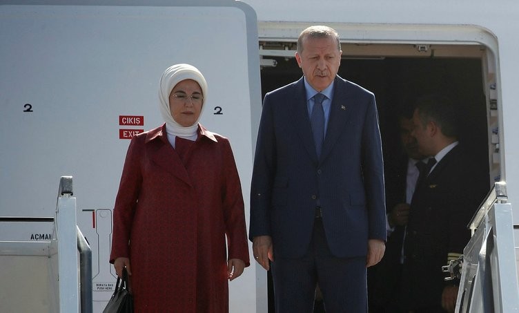  Erdoğan Almanya'da böyle karşılandı 