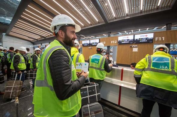 İstanbul Yeni Havalimanında ilk yolcu testi gerçekleştirildi