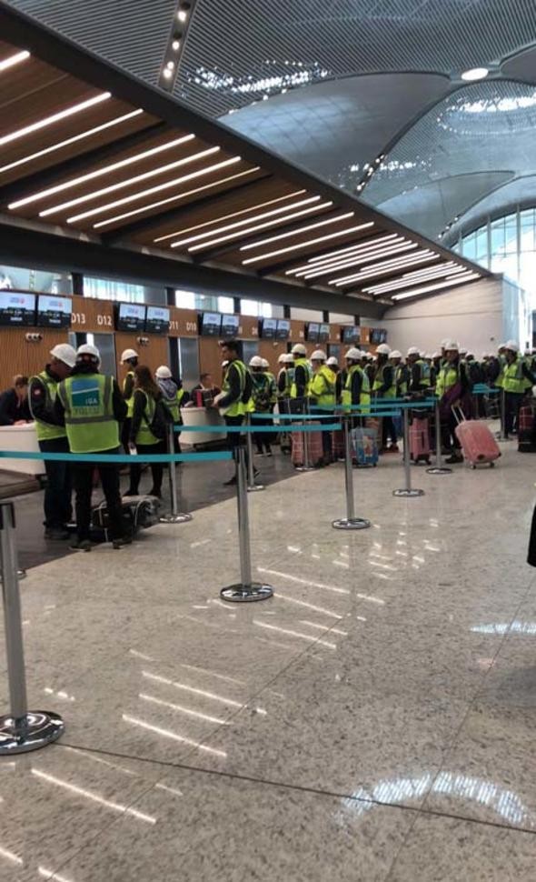 İstanbul Yeni Havalimanında ilk yolcu testi gerçekleştirildi