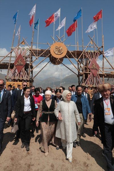 Emine Erdoğan Kırçın Yaylası'nda