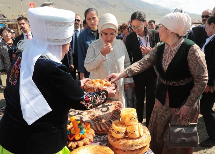 Emine Erdoğan Kırçın Yaylası'nda