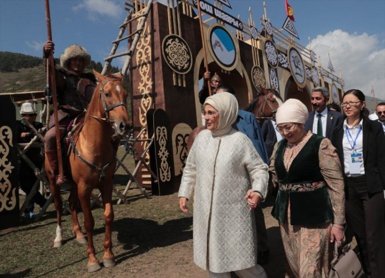 Emine Erdoğan Kırçın Yaylası'nda