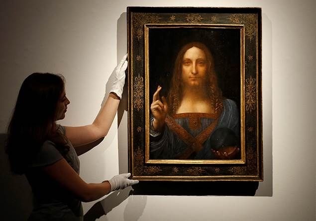 Salvator Mundi tablosunun sergilenmesi ertelendi