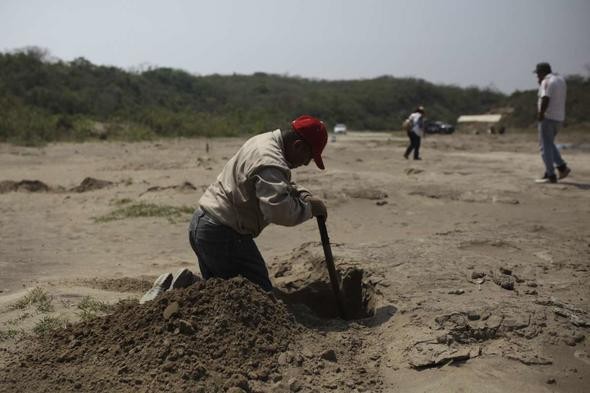 Meksika'da toplu mezardan 166 kafatası çıktı