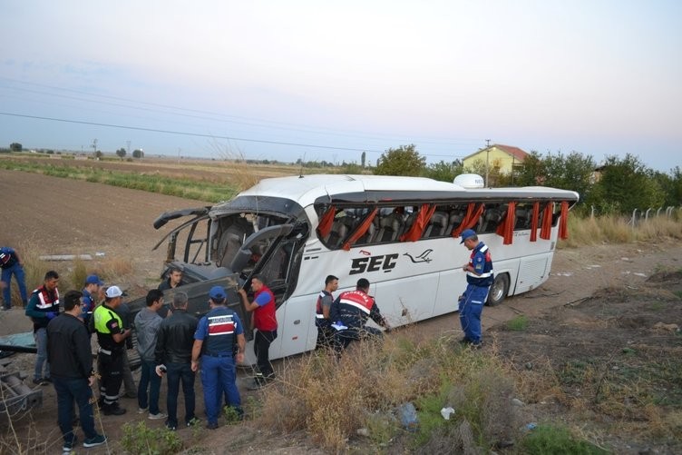 Aksaray'daki feci kazanın görüntüleri