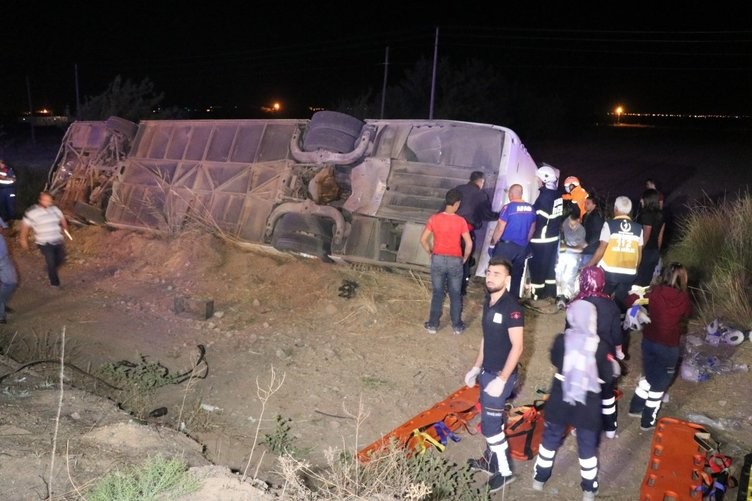 Aksaray'daki feci kazanın görüntüleri