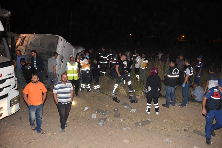 Aksaray'daki feci kazanın görüntüleri