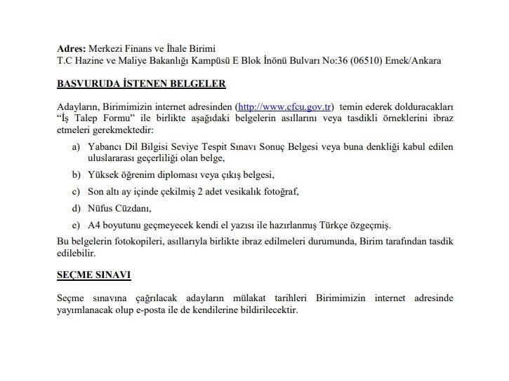 2019 yılında hangi kadrolara kaç memur alınacak?