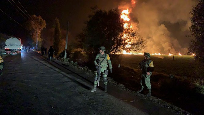 Meksika'daki patlamada ölü sayısı 66'ya yükseldi