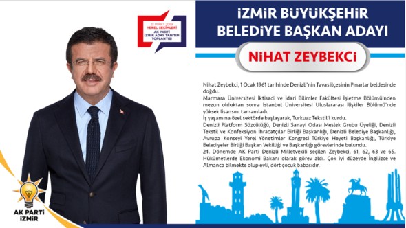 İşte AK Parti'nin İzmir Belediye Başkan adayları