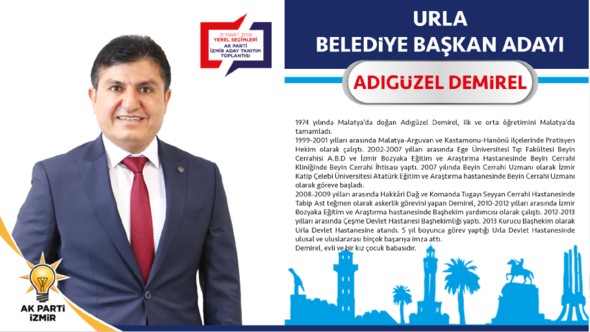 İşte AK Parti'nin İzmir Belediye Başkan adayları