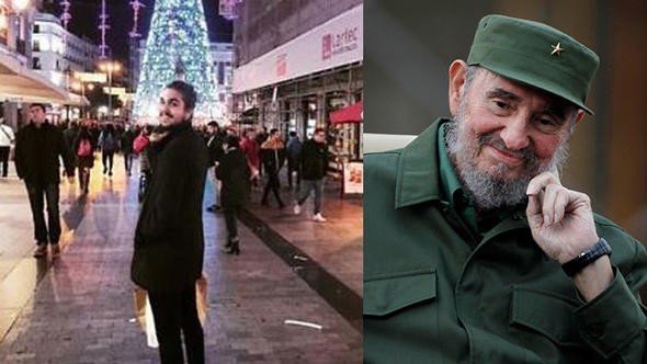 Fidel Castro'nun torunu şaşırtıyor