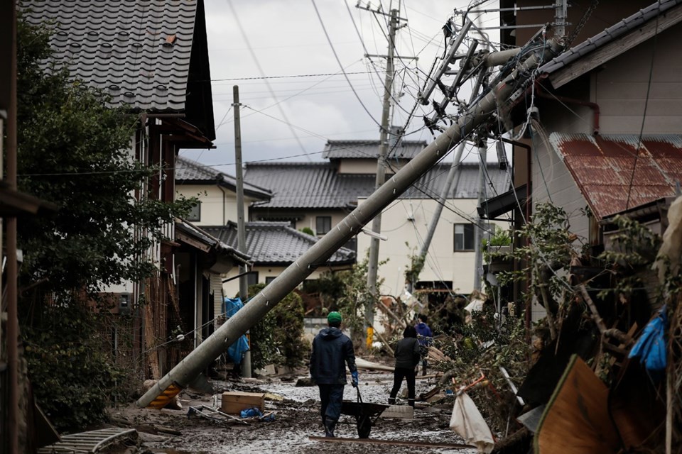 Japonya'da Hagibis Tayfunu'nda ölü sayısı 68'e yükseldi