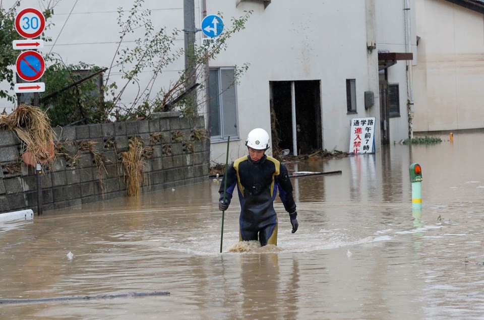 Japonya'da Hagibis Tayfunu'nda ölü sayısı 68'e yükseldi