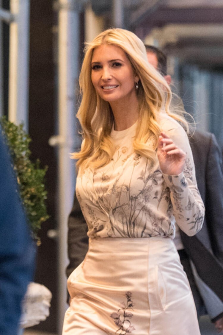 Ivanka Trump'ın gözü babasının koltuğunda