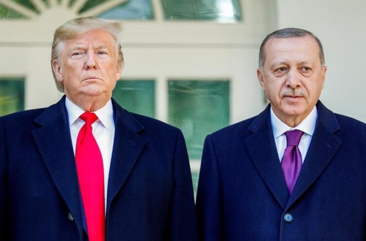 Trump, Cumhurbaşkanı Erdoğan ile çekilmiş aile fotoğrafını paylaştı!