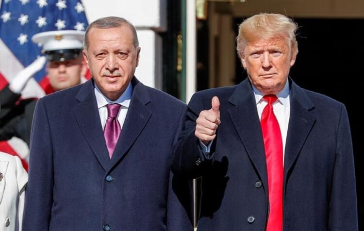 Trump, Cumhurbaşkanı Erdoğan ile çekilmiş aile fotoğrafını paylaştı!