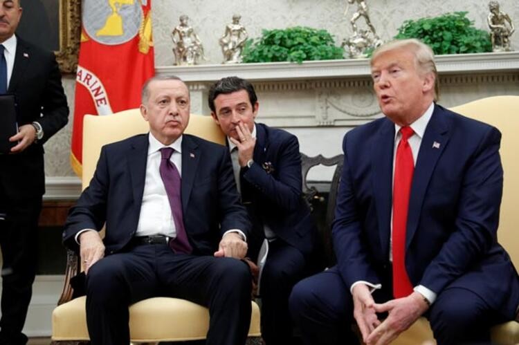 Trump, Cumhurbaşkanı Erdoğan ile çekilmiş aile fotoğrafını paylaştı!